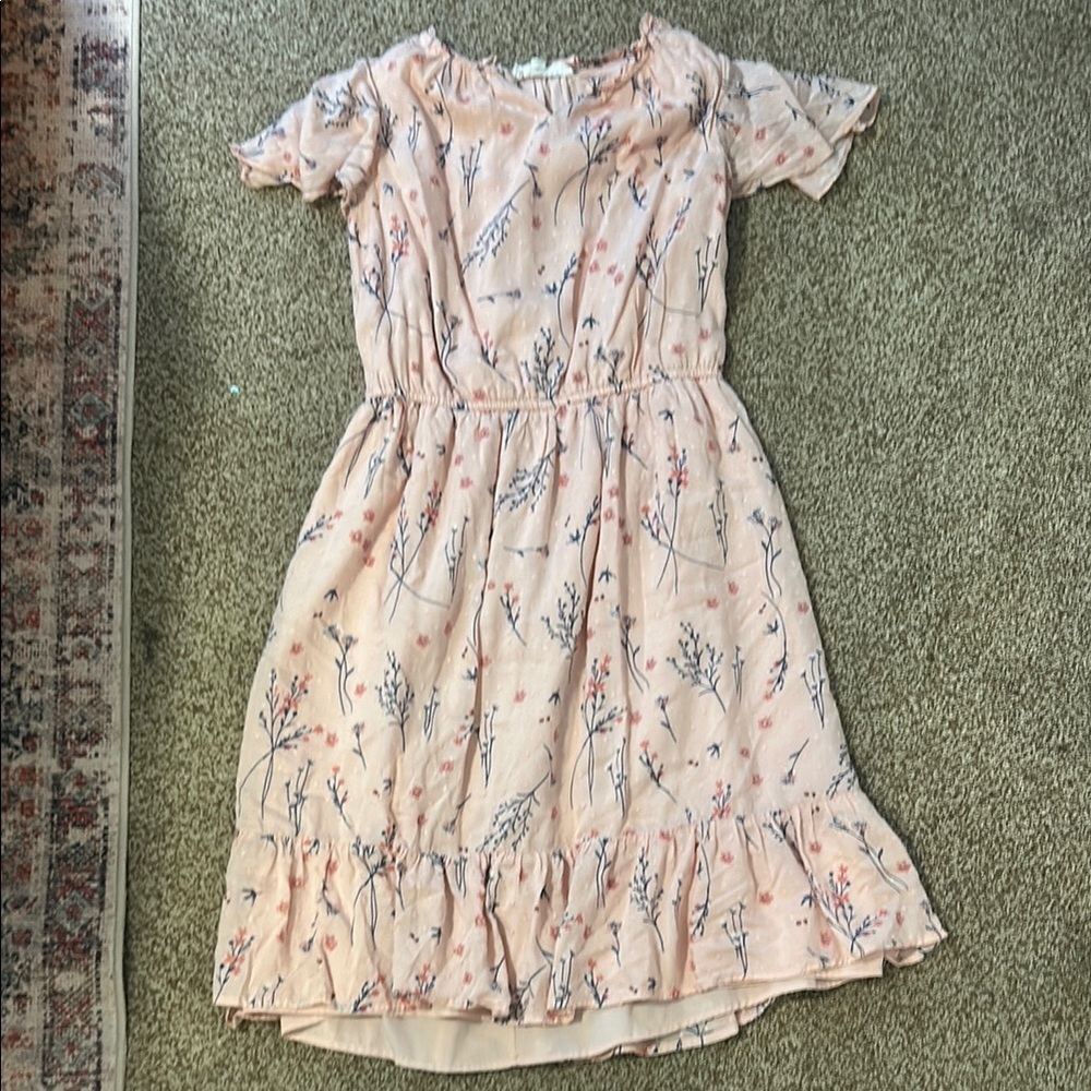 Floral Pink Womens Dress